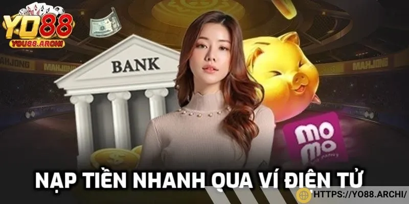 Bet thủ có thể giao dịch qua ví điện tử 