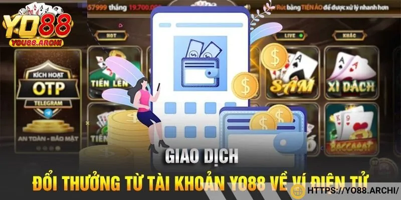 Dễ dàng khi bet thủ giao dịch qua ví điện tử 